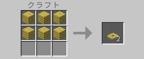 竹のトラップドア（クラフト）