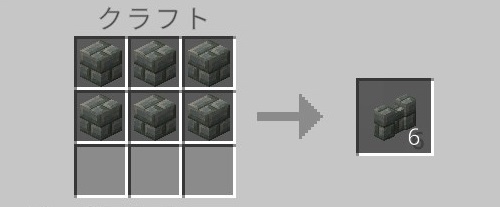 凝灰岩レンガの壁（クラフト）