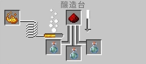 水中呼吸のポーション（レッドストーンダスト）