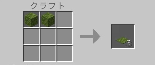 苔カーペット（クラフト）